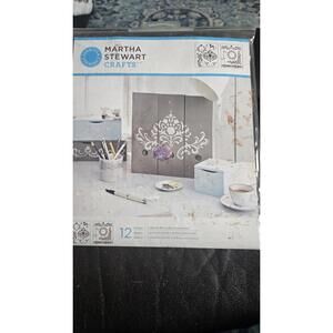 Martha Stewart Crafts  Stencils 12 Designs Complete